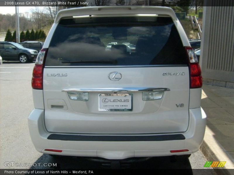 Blizzard White Pearl / Ivory 2008 Lexus GX 470