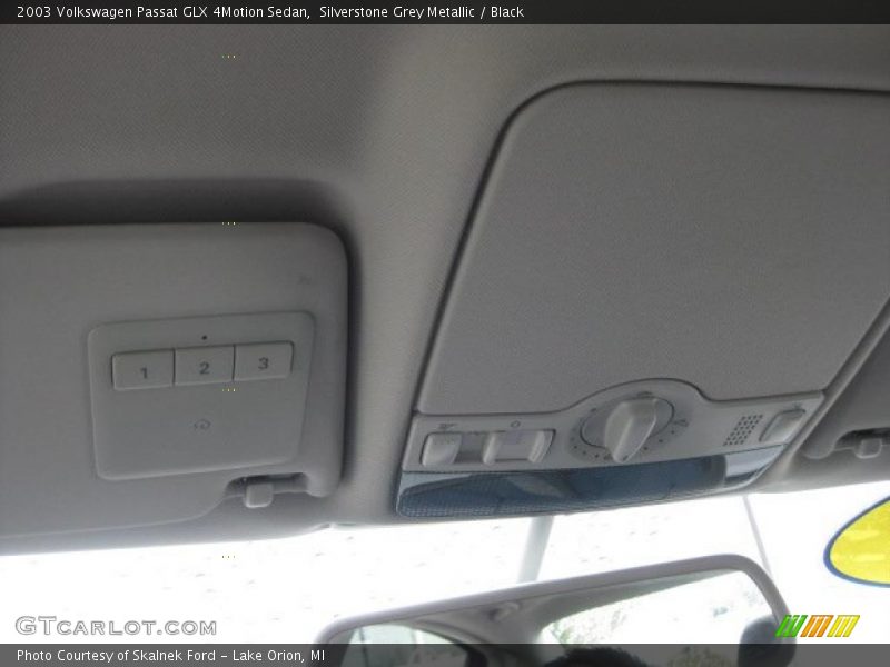 Silverstone Grey Metallic / Black 2003 Volkswagen Passat GLX 4Motion Sedan