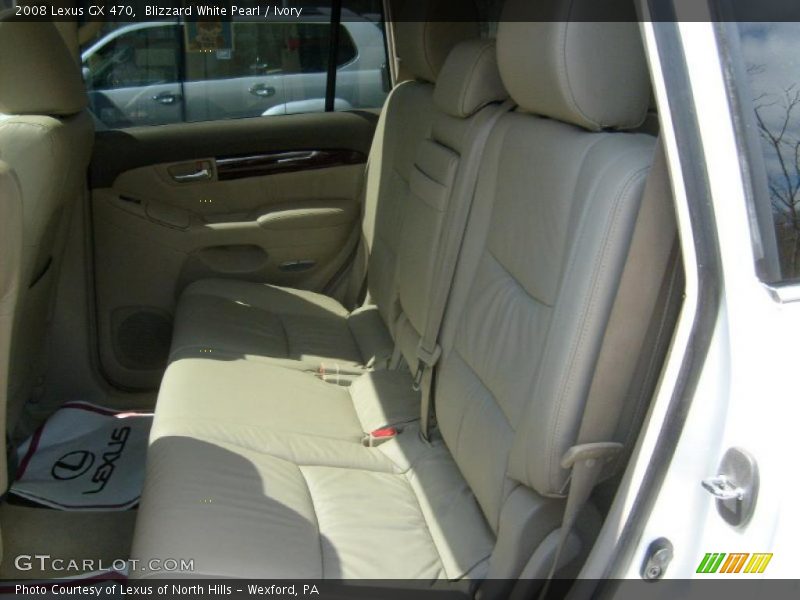 Blizzard White Pearl / Ivory 2008 Lexus GX 470