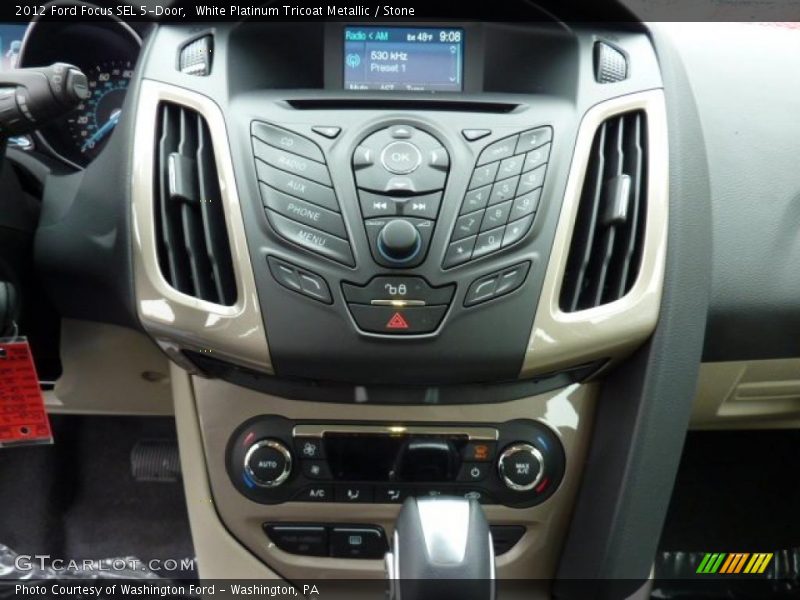 Controls of 2012 Focus SEL 5-Door
