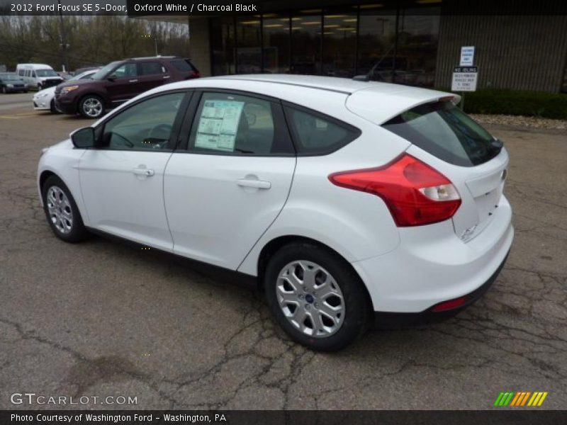  2012 Focus SE 5-Door Oxford White
