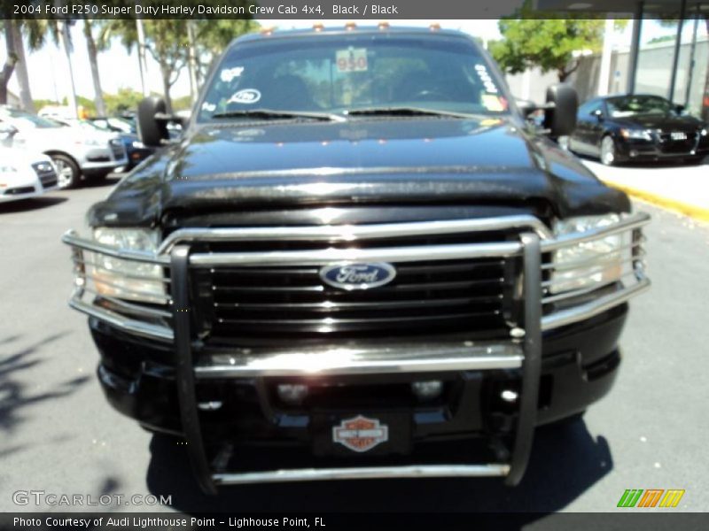 Black / Black 2004 Ford F250 Super Duty Harley Davidson Crew Cab 4x4