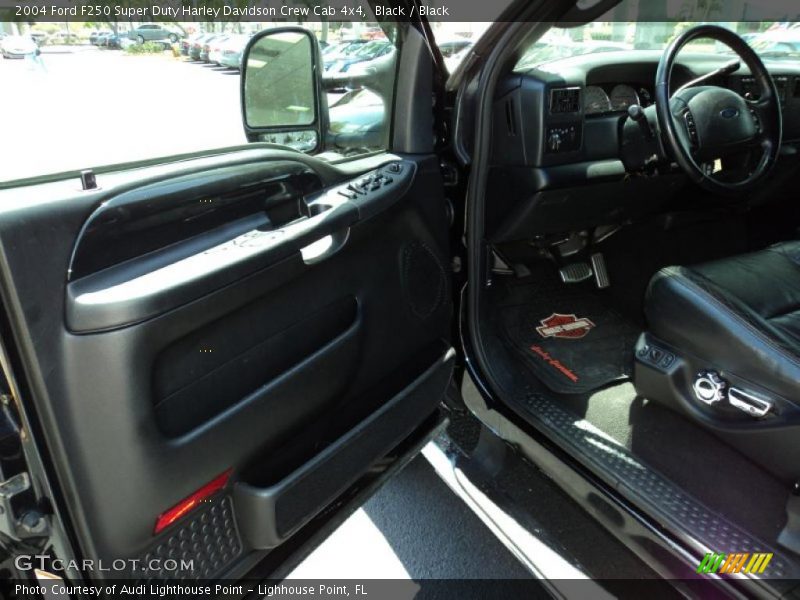 Black / Black 2004 Ford F250 Super Duty Harley Davidson Crew Cab 4x4