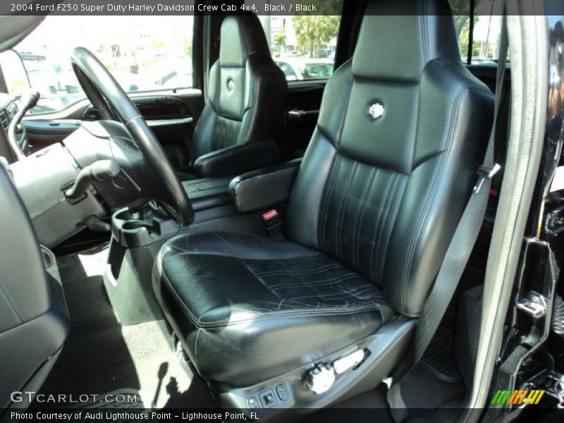  2004 F250 Super Duty Harley Davidson Crew Cab 4x4 Black Interior