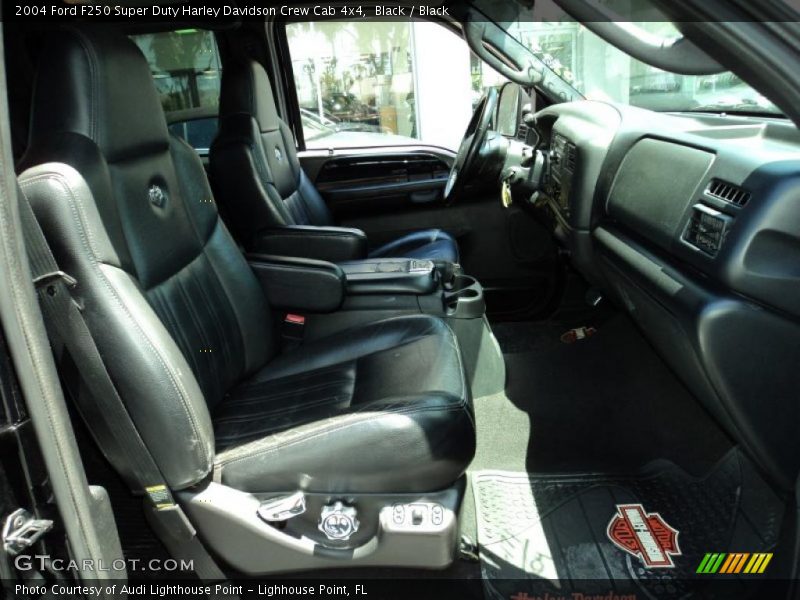 Black / Black 2004 Ford F250 Super Duty Harley Davidson Crew Cab 4x4