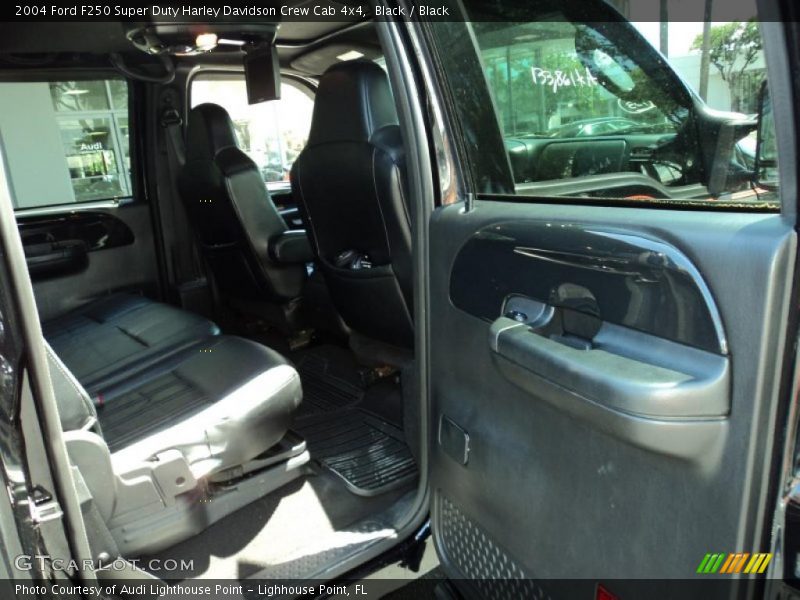 Black / Black 2004 Ford F250 Super Duty Harley Davidson Crew Cab 4x4