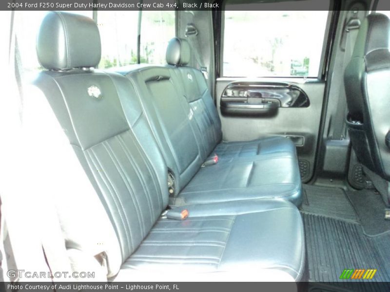  2004 F250 Super Duty Harley Davidson Crew Cab 4x4 Black Interior