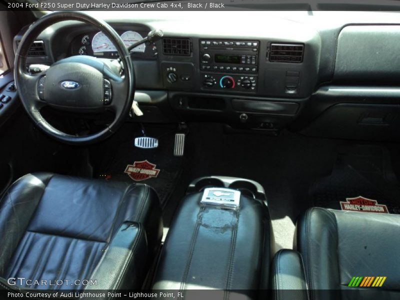 Black / Black 2004 Ford F250 Super Duty Harley Davidson Crew Cab 4x4