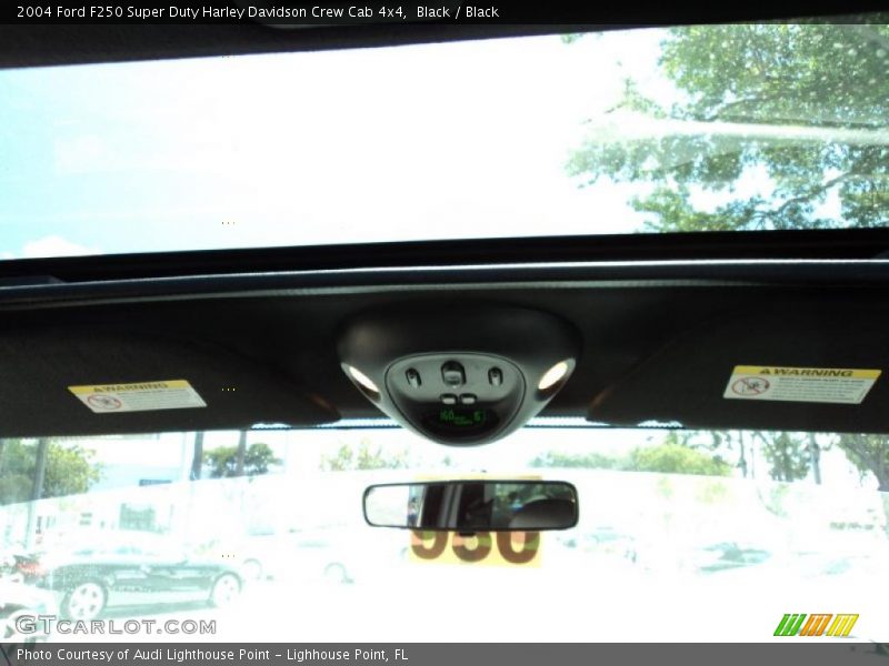 Black / Black 2004 Ford F250 Super Duty Harley Davidson Crew Cab 4x4