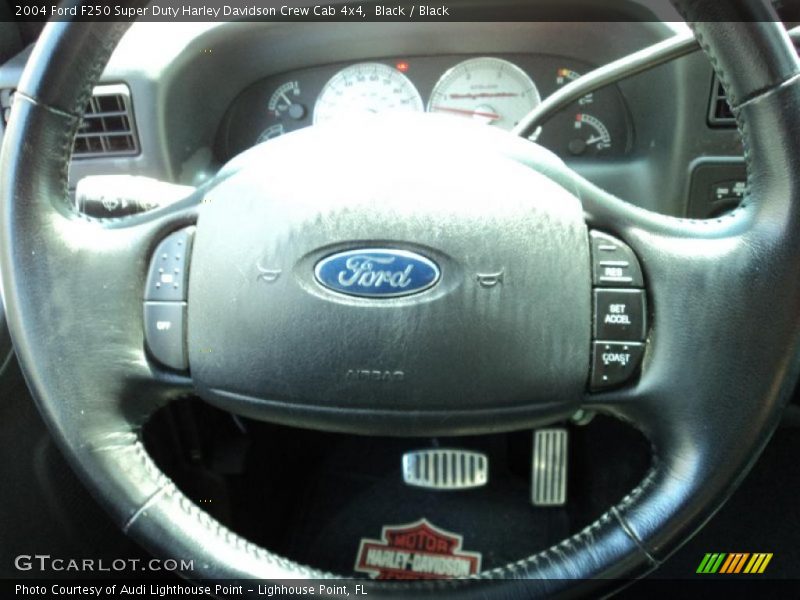 Black / Black 2004 Ford F250 Super Duty Harley Davidson Crew Cab 4x4
