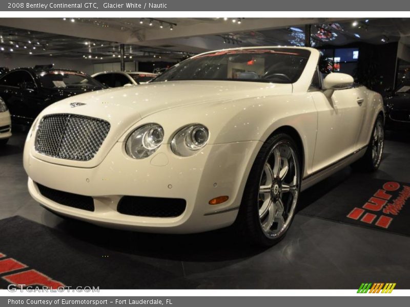 Glacier White / Nautic 2008 Bentley Continental GTC