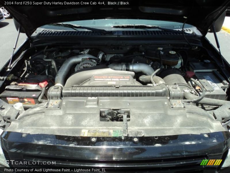 Black / Black 2004 Ford F250 Super Duty Harley Davidson Crew Cab 4x4