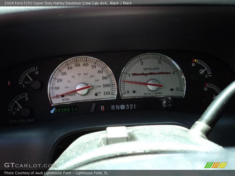  2004 F250 Super Duty Harley Davidson Crew Cab 4x4 Harley Davidson Crew Cab 4x4 Gauges