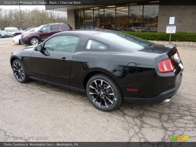  2012 Mustang V6 Coupe Black