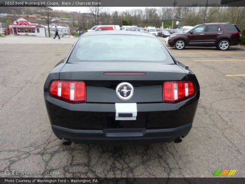 Black / Charcoal Black 2012 Ford Mustang V6 Coupe