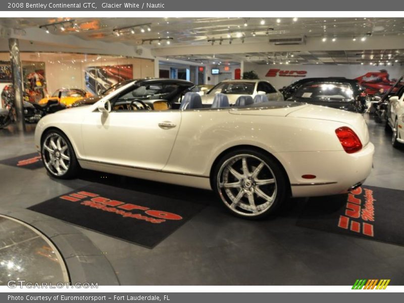 Glacier White / Nautic 2008 Bentley Continental GTC