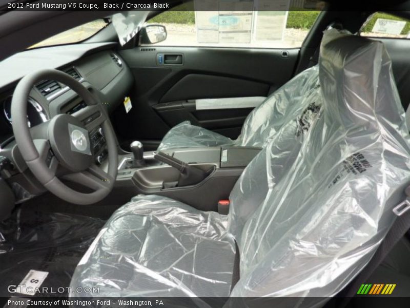 Black / Charcoal Black 2012 Ford Mustang V6 Coupe
