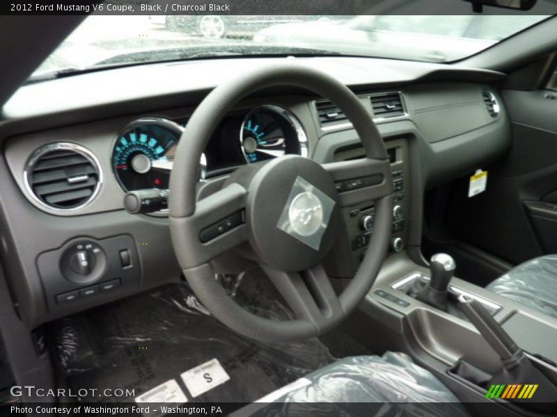 Dashboard of 2012 Mustang V6 Coupe