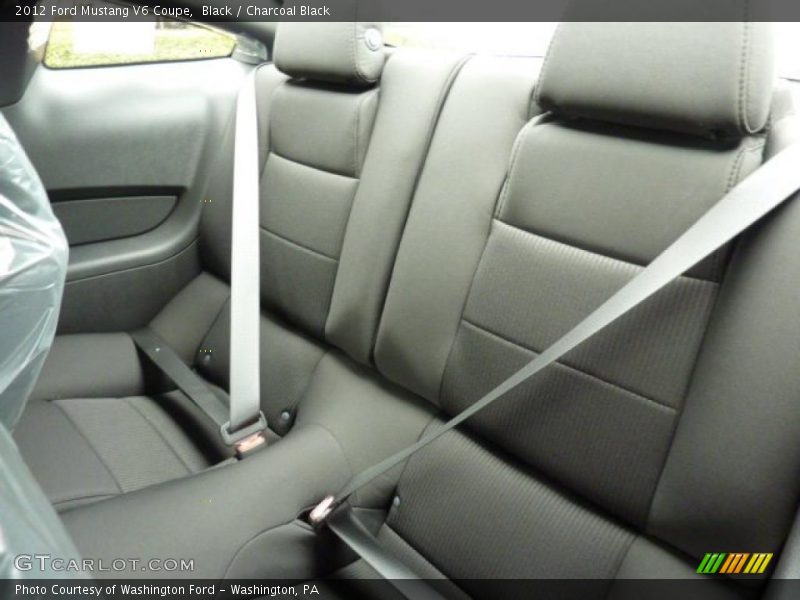  2012 Mustang V6 Coupe Charcoal Black Interior