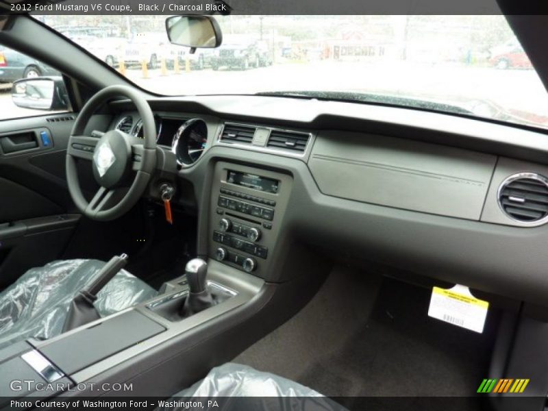 Dashboard of 2012 Mustang V6 Coupe