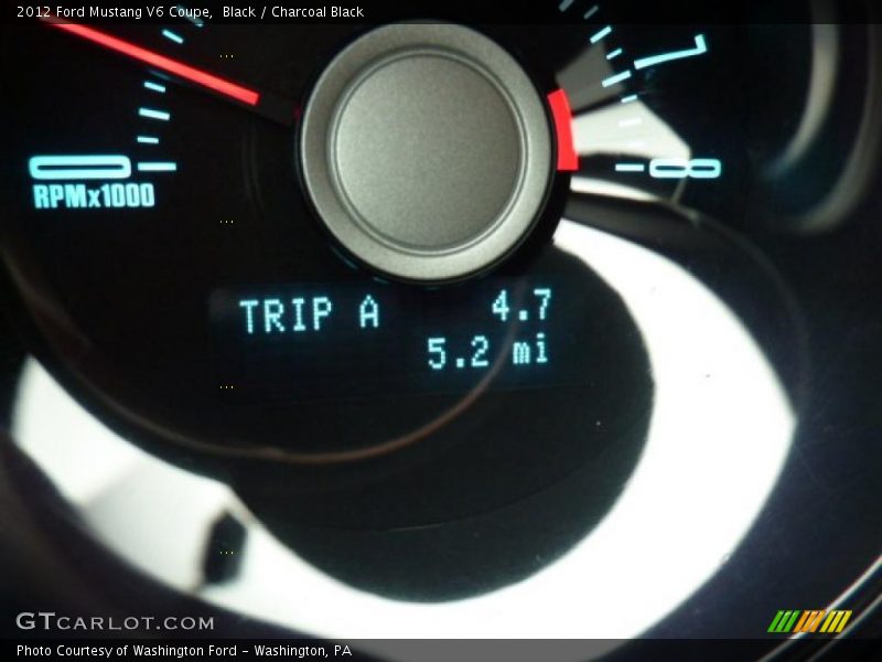 Black / Charcoal Black 2012 Ford Mustang V6 Coupe