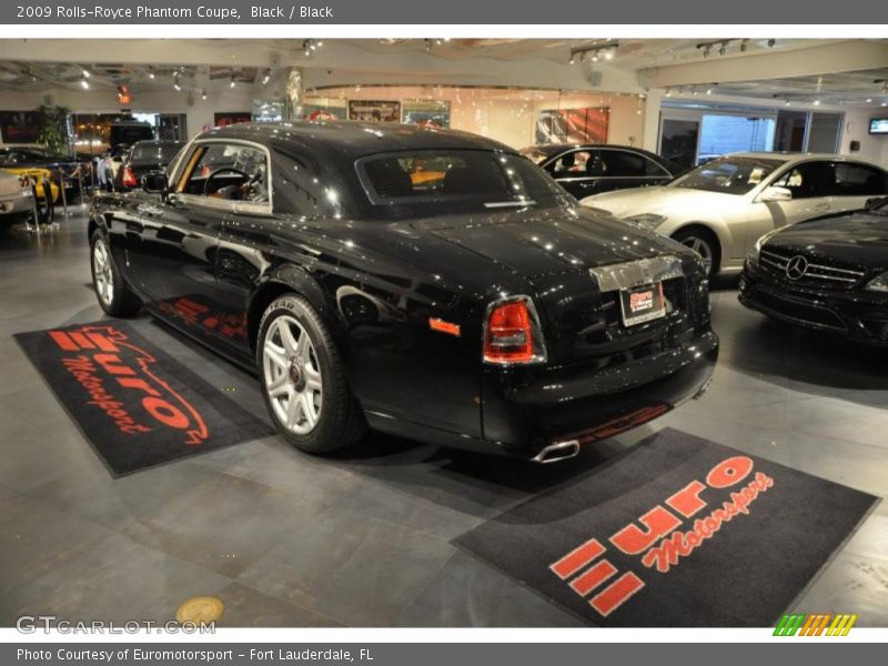 Black / Black 2009 Rolls-Royce Phantom Coupe