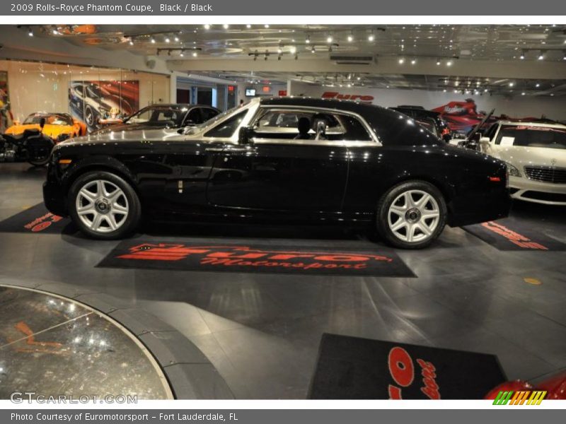 Black / Black 2009 Rolls-Royce Phantom Coupe