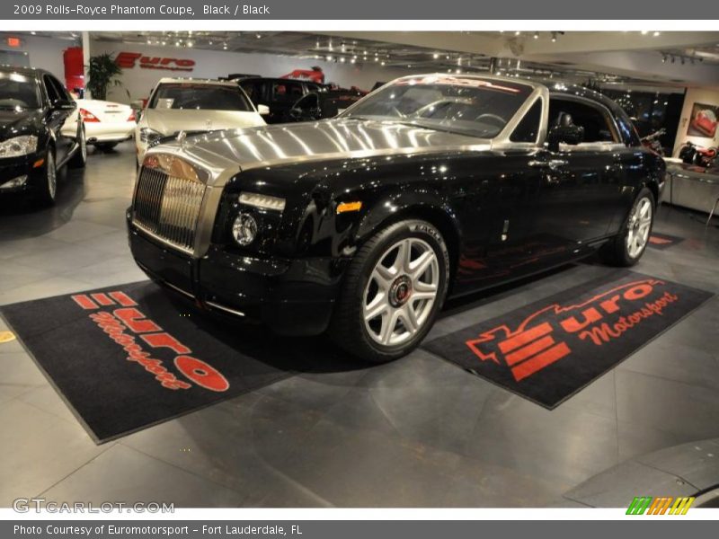 Black / Black 2009 Rolls-Royce Phantom Coupe