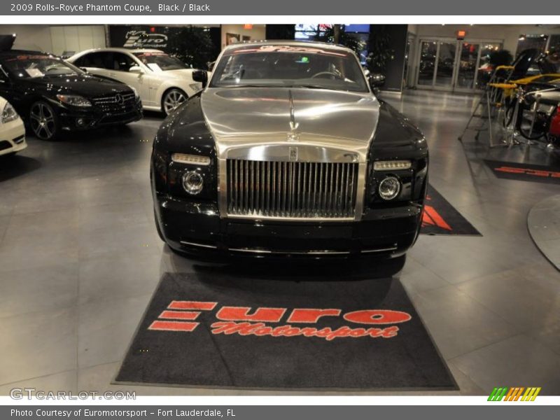 Black / Black 2009 Rolls-Royce Phantom Coupe