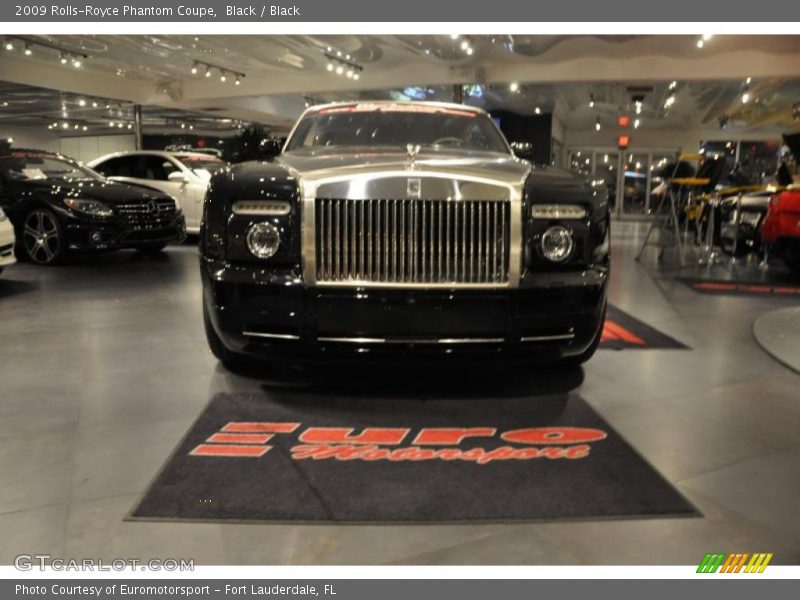 Black / Black 2009 Rolls-Royce Phantom Coupe