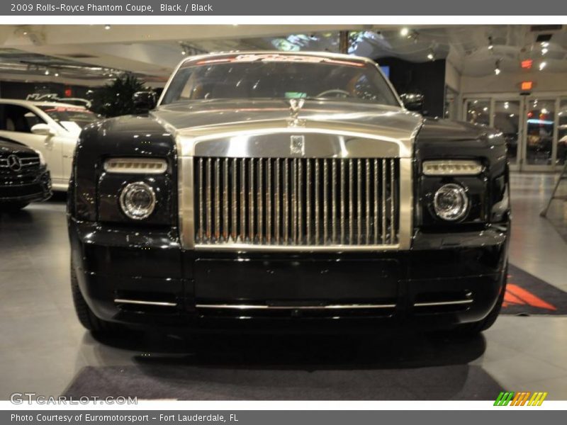 Black / Black 2009 Rolls-Royce Phantom Coupe
