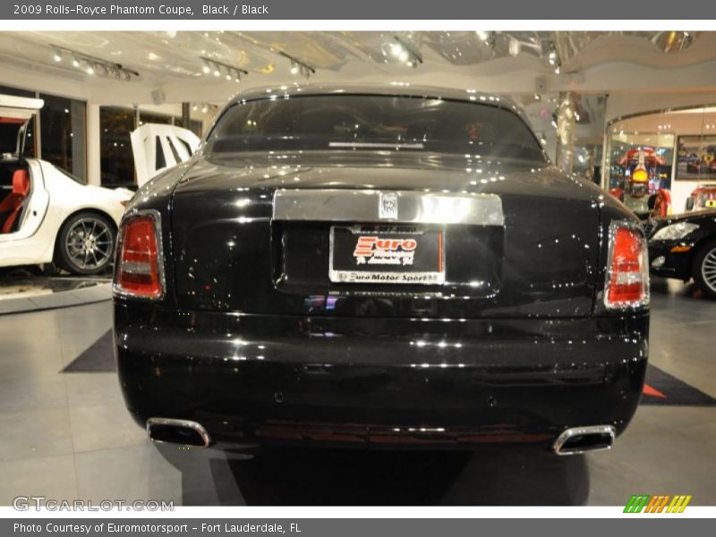 Black / Black 2009 Rolls-Royce Phantom Coupe