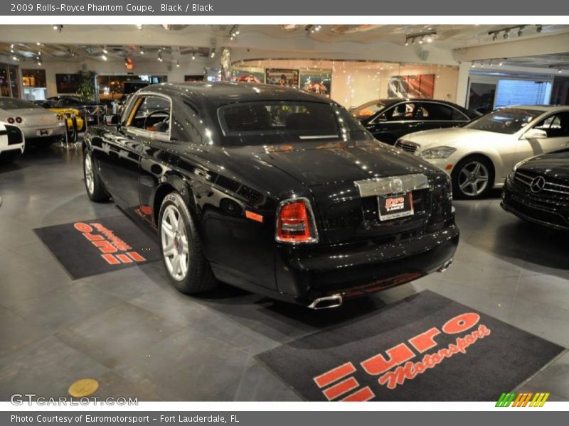 Black / Black 2009 Rolls-Royce Phantom Coupe