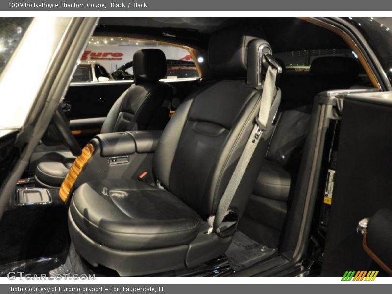  2009 Phantom Coupe Black Interior