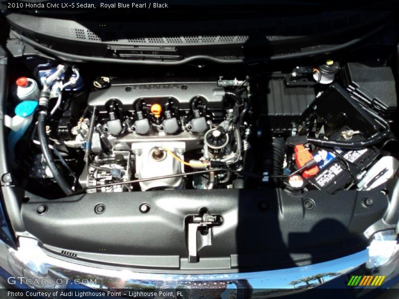  2010 Civic LX-S Sedan Engine - 1.8 Liter SOHC 16-Valve i-VTEC 4 Cylinder