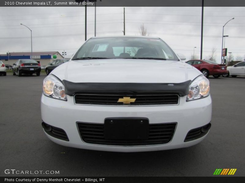 Summit White / Ebony 2010 Chevrolet Impala LT