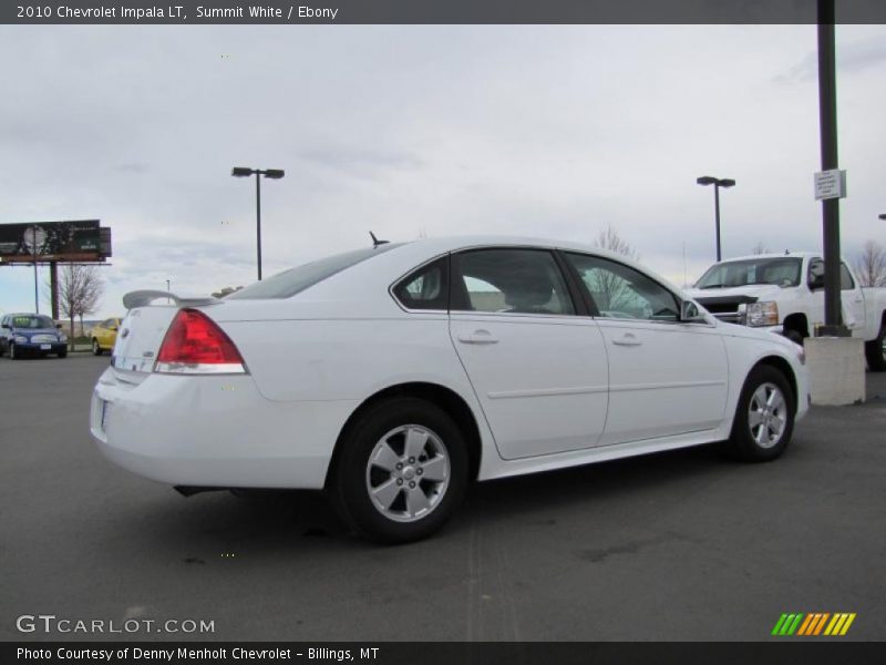Summit White / Ebony 2010 Chevrolet Impala LT