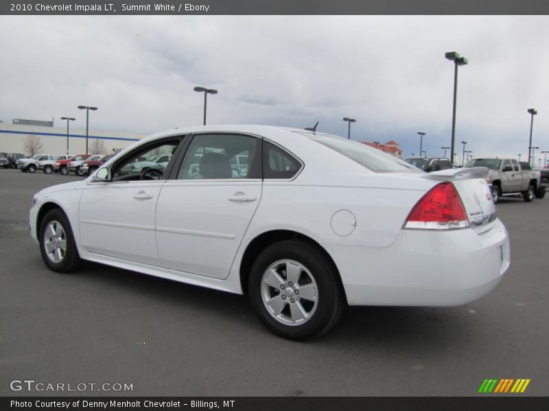 Summit White / Ebony 2010 Chevrolet Impala LT