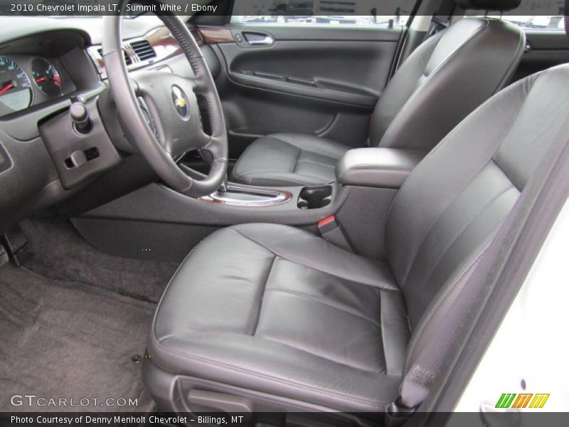 Summit White / Ebony 2010 Chevrolet Impala LT