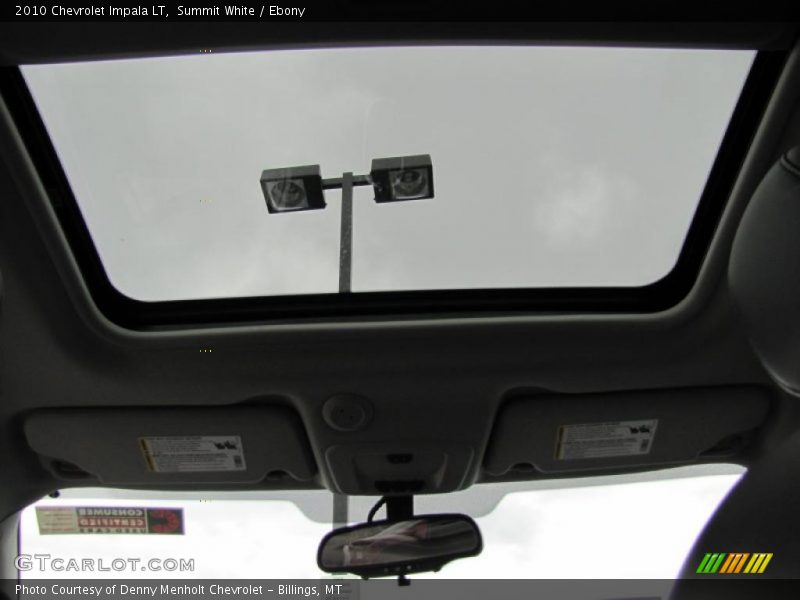 Summit White / Ebony 2010 Chevrolet Impala LT