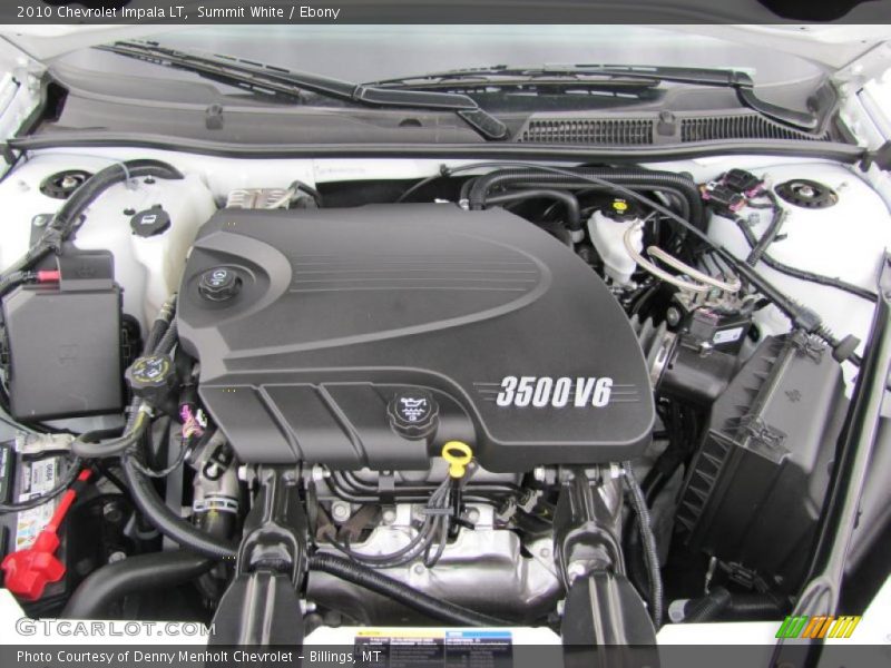Summit White / Ebony 2010 Chevrolet Impala LT