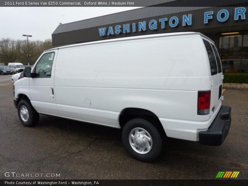 Oxford White / Medium Flint 2011 Ford E Series Van E350 Commercial