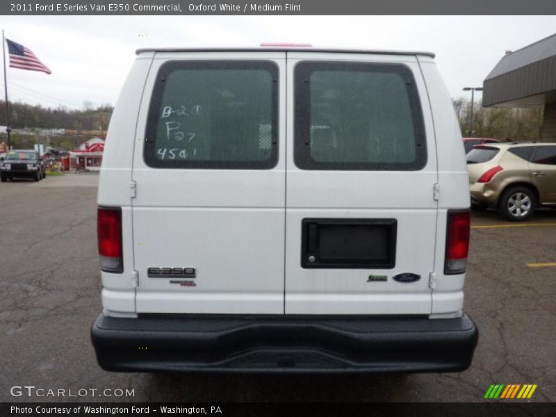 Oxford White / Medium Flint 2011 Ford E Series Van E350 Commercial