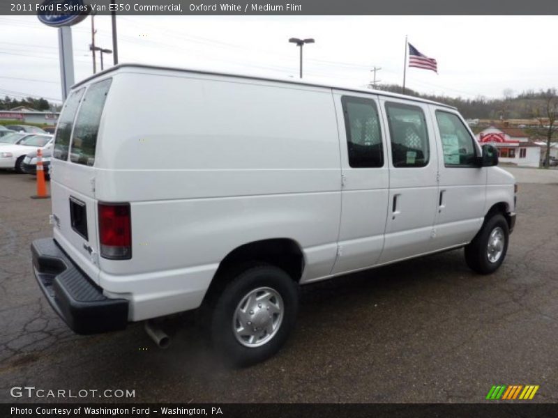 Oxford White / Medium Flint 2011 Ford E Series Van E350 Commercial