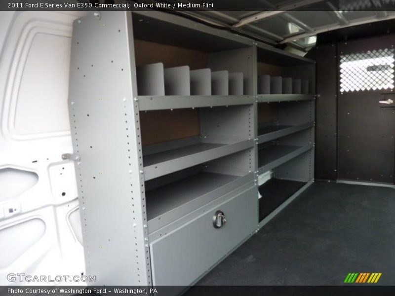 Oxford White / Medium Flint 2011 Ford E Series Van E350 Commercial