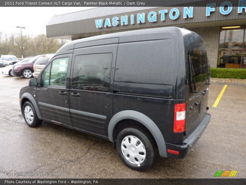 Panther Black Metallic / Dark Grey 2011 Ford Transit Connect XLT Cargo Van