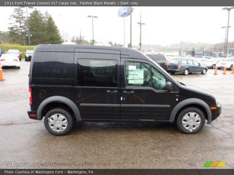 Panther Black Metallic / Dark Grey 2011 Ford Transit Connect XLT Cargo Van