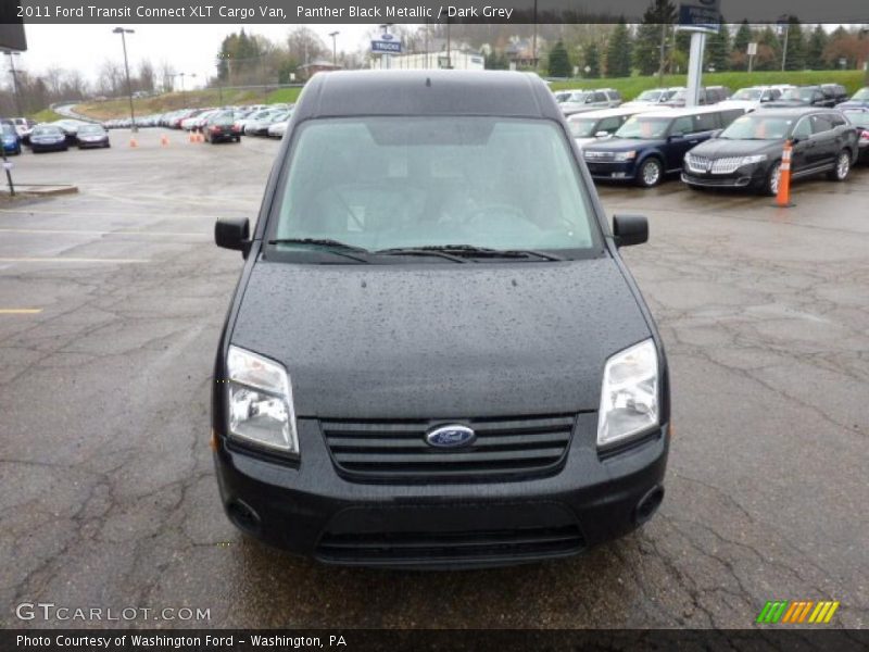 Panther Black Metallic / Dark Grey 2011 Ford Transit Connect XLT Cargo Van