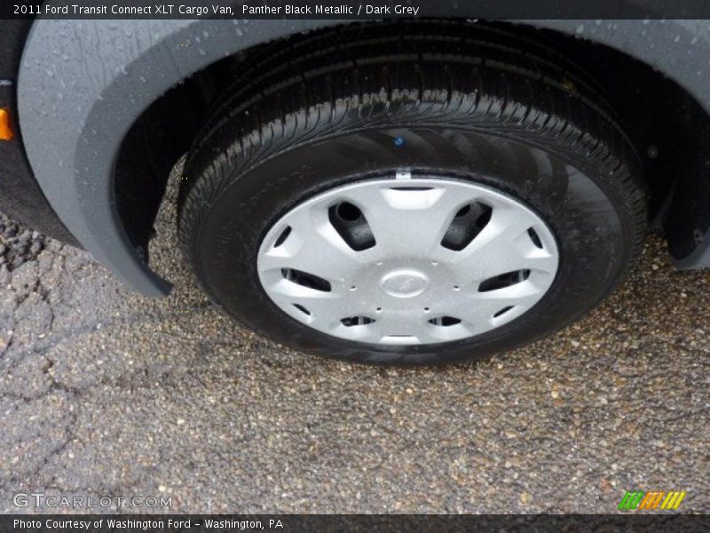 Panther Black Metallic / Dark Grey 2011 Ford Transit Connect XLT Cargo Van