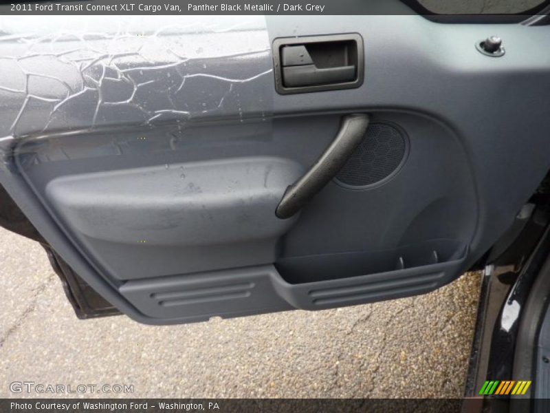 Panther Black Metallic / Dark Grey 2011 Ford Transit Connect XLT Cargo Van
